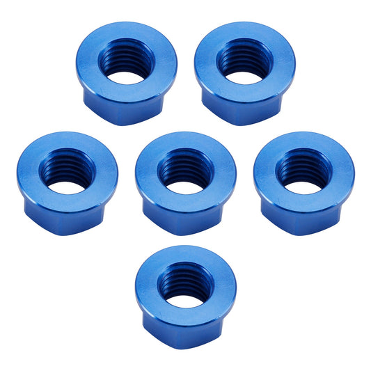 Kit dado corona posteriore M10x1,5mm blu per Aprilia RSV RSV4 1000R Factory 04-16