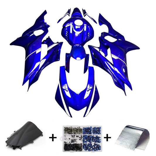 Kit carenatura iniezione in plastica ABS adatto per Yamaha YZF-R6 2017-2023