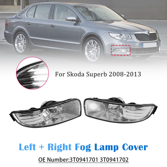 Copertura fendinebbia sinistra + destra 3T0941701 3T0941702 per Skoda Superb 2008-2013