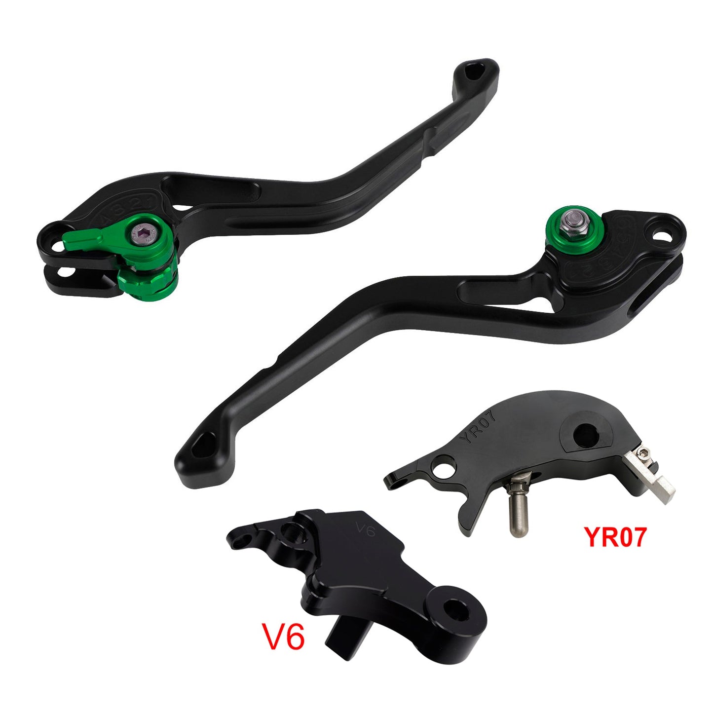 Leva freno frizione corta adatta per YAMAHA XSR 900 2025 MT-09 2024-2025
