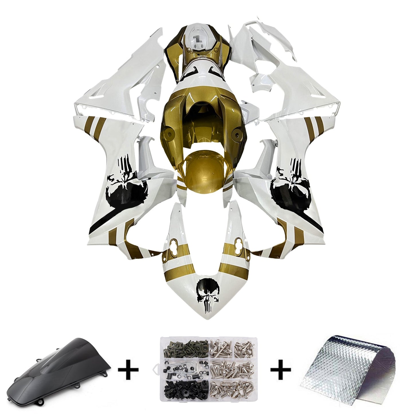 Kit carenatura iniezione plastica ABS per Honda CBR1000RR 2017-2026