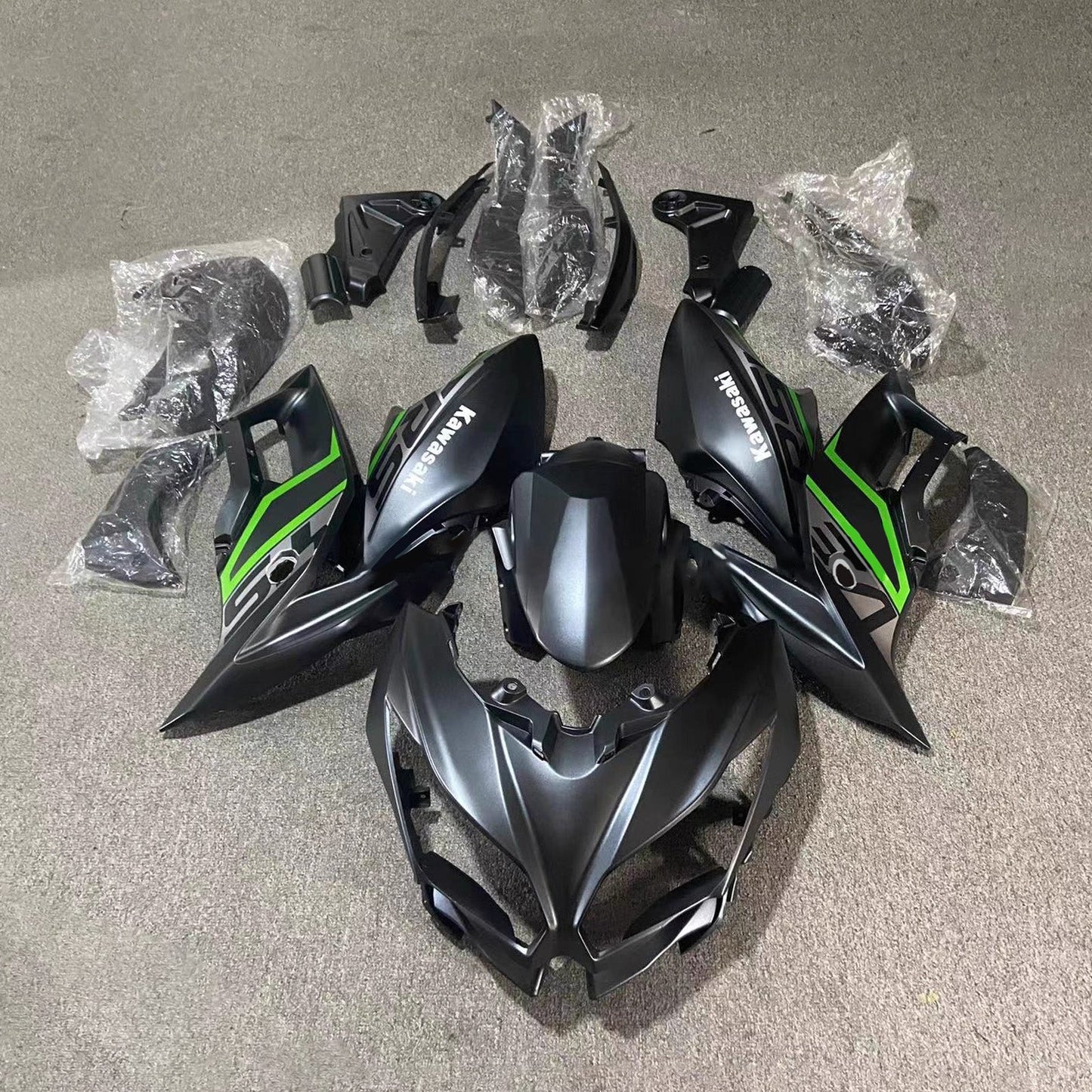 Kit carenatura iniezione in plastica ABS adatto per Kawasaki Versys 650 2015-2021