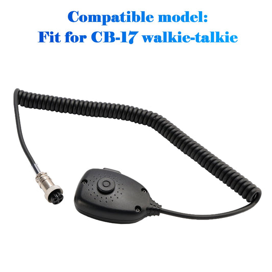 Microfono per auto impermeabile IP54 adatto per microfono con impugnatura walkie-talkie CB-17