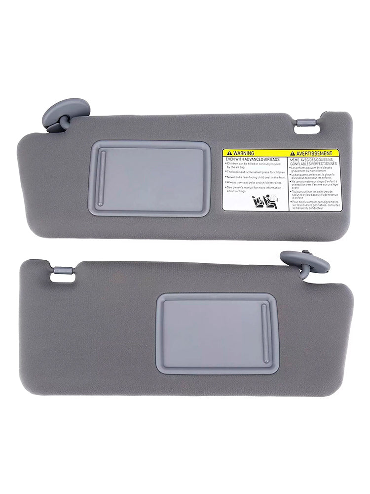 Visiera parasole grigia sinistra e destra 2013-2018 Nissan Altima 2 pezzi 74320-04181-B1 74310-04181-B1