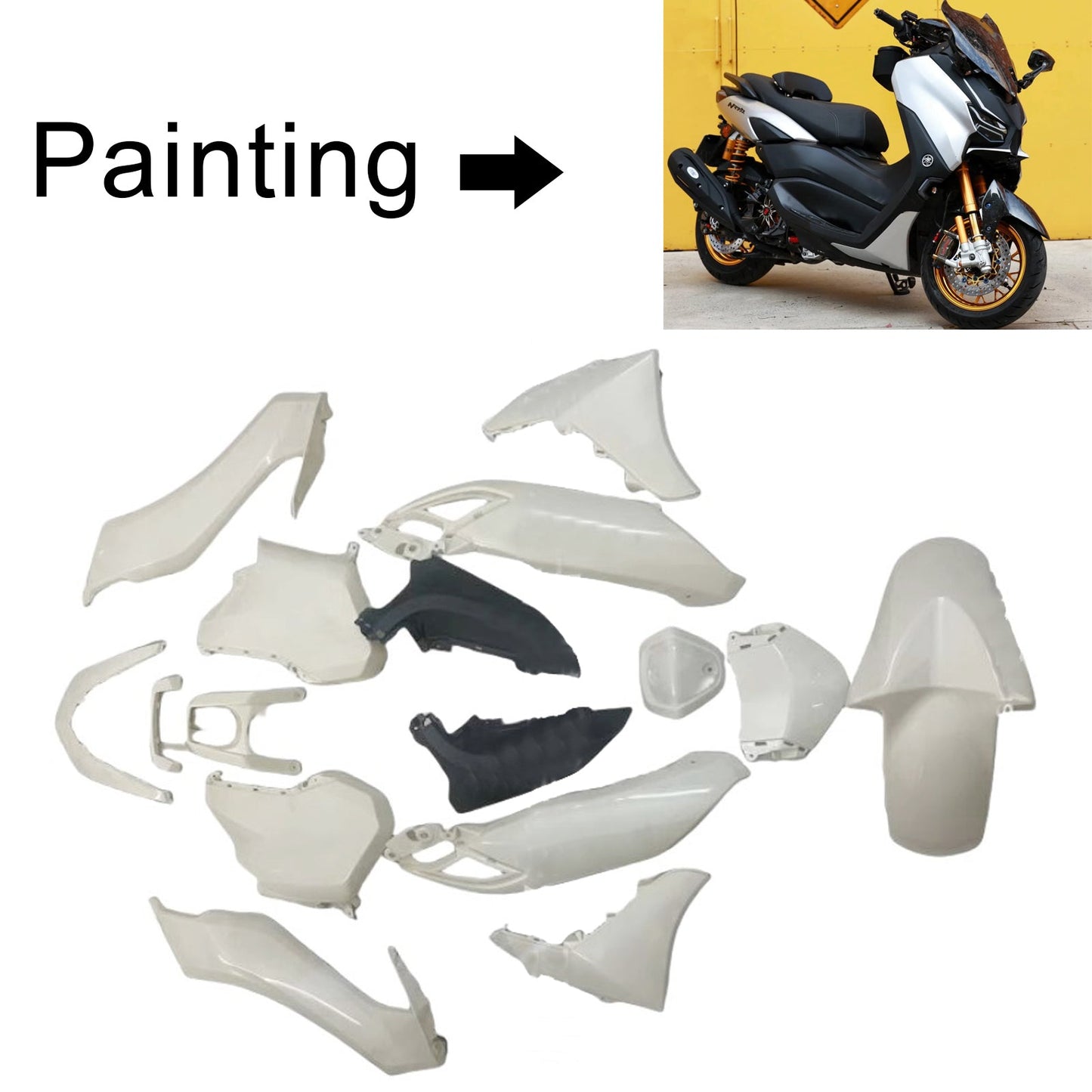 Carrozzeria kit carenatura per Yamaha NMAX 125 155 250 2020-2024
