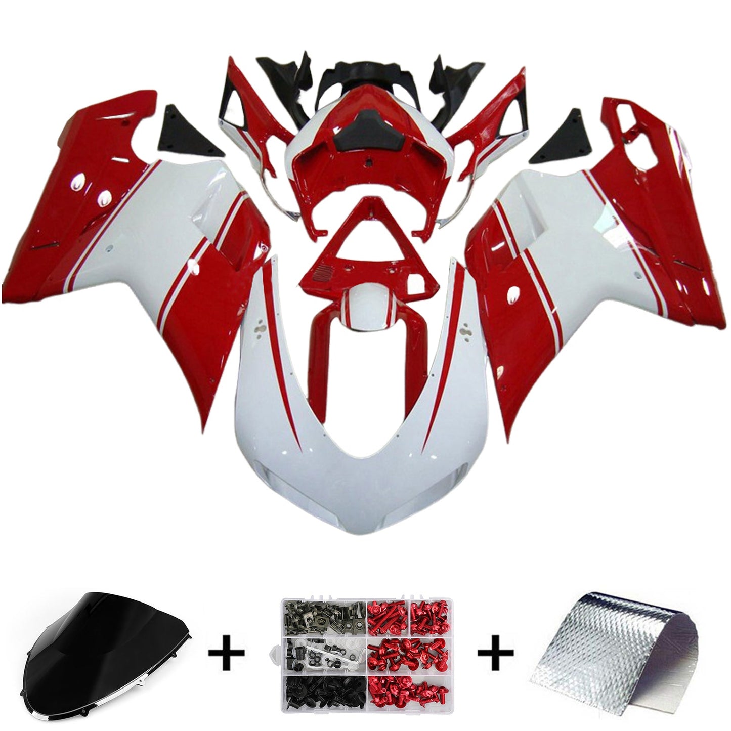Kit Carenatura Ducati 1098 1198 848 2007-2011 Carrozzeria ABS