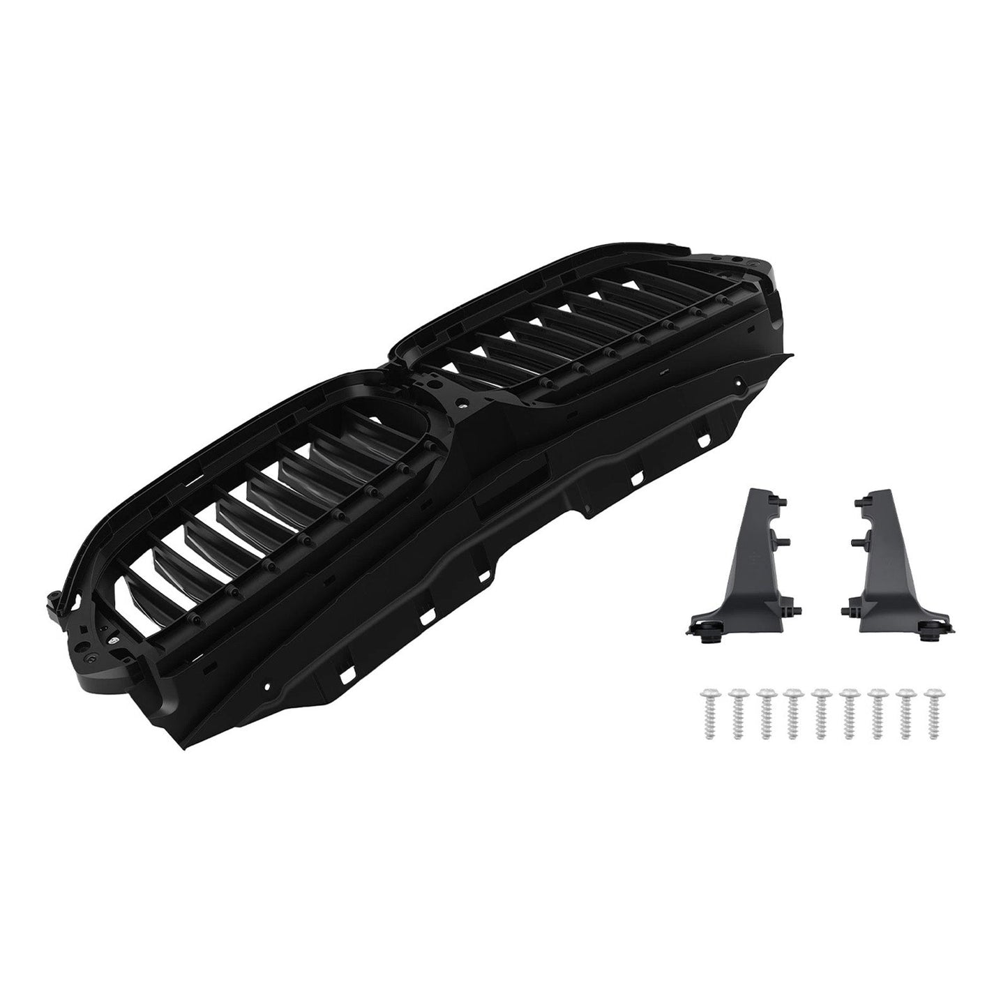 Griglia anteriore attiva a lamelle per BMW G30 G31 2017-2020, codici prodotto 51747497279 e 51137497281.