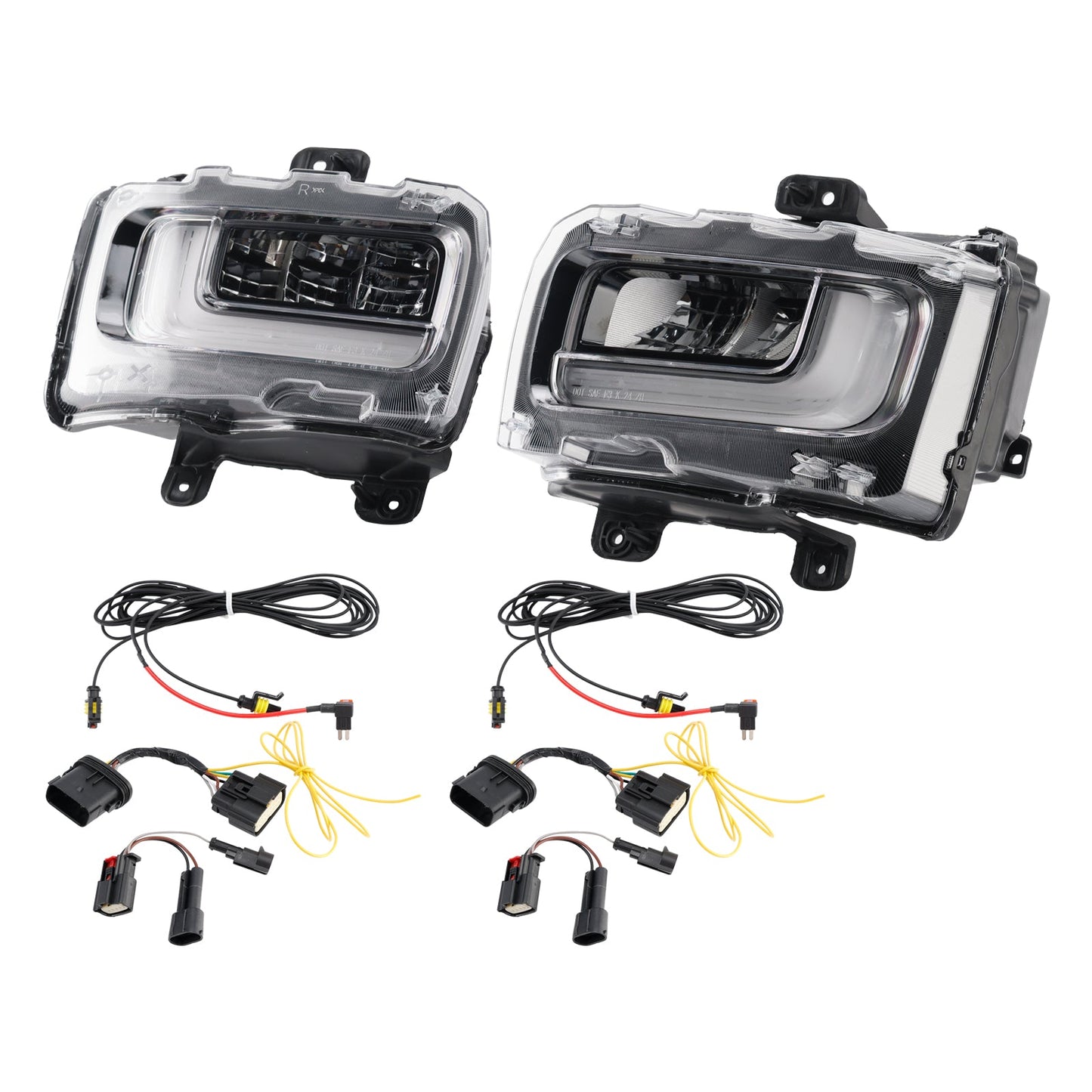 Coppia di fendinebbia anteriori a LED per Ford F150 2024-2025 RL3415A254AB RL3415A254AC