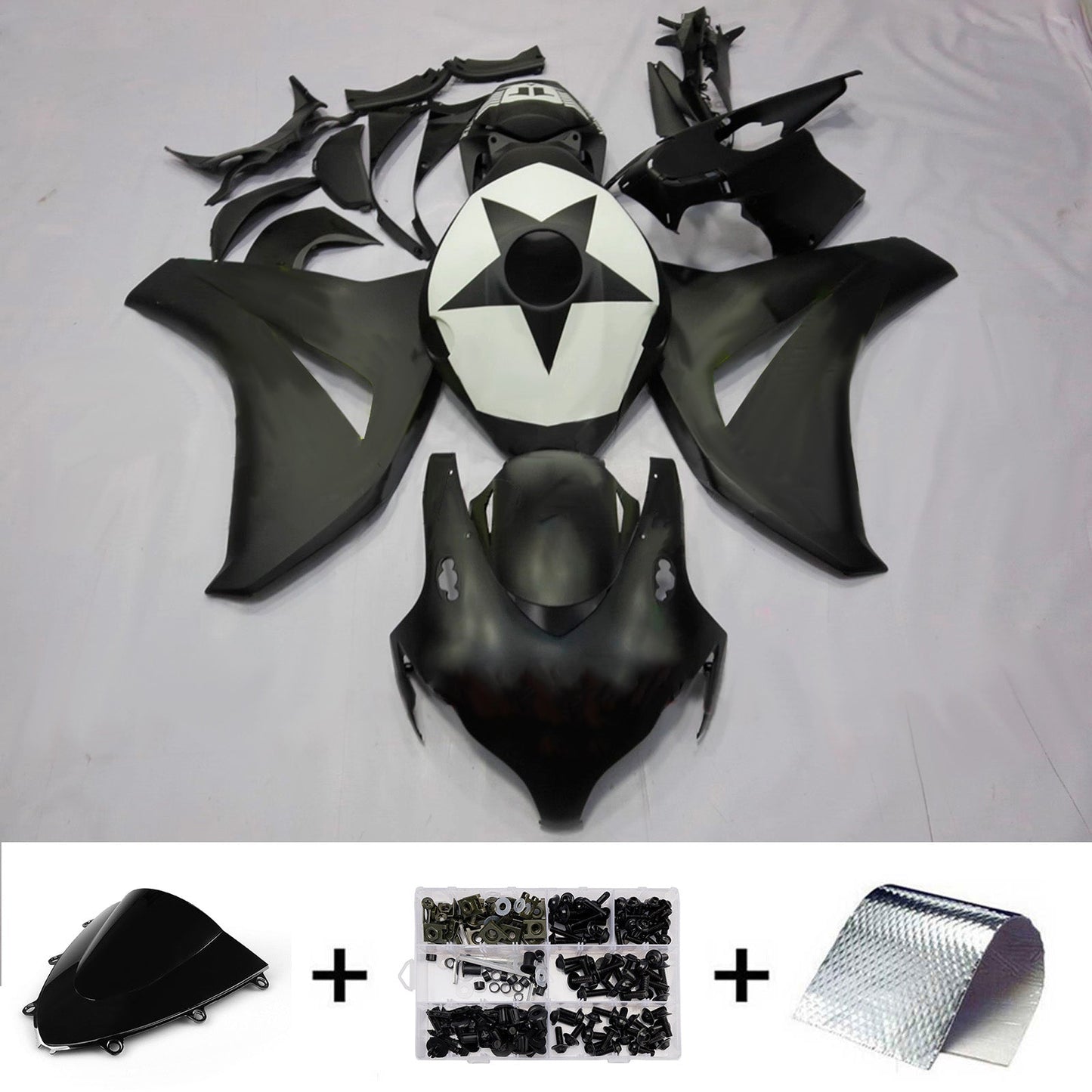 Kit di carene in plastica ABS stampate a iniezione per Honda CBR1000RR 2008-2011