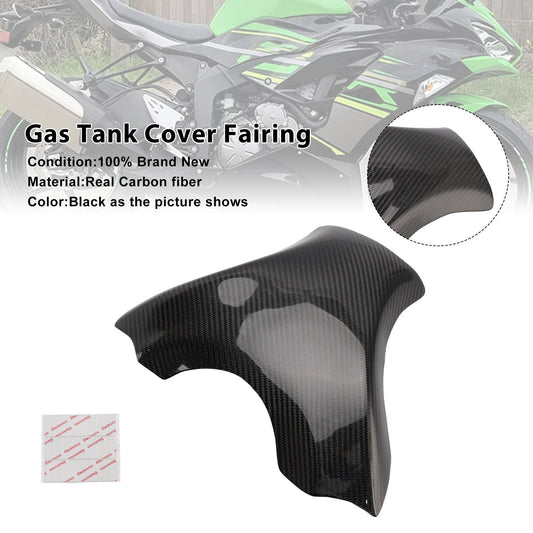 Carenatura del serbatoio in vera fibra di carbonio Kawasaki ZX-6R ZX6R 2019-2025