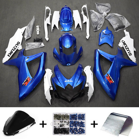 Kit carenatura iniezione plastica ABS per Suzuki GSXR 600/750 2008-2010 K8