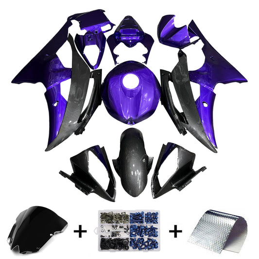 Kit carenatura iniezione plastica ABS per Yamaha YZFR6 YZF-R6 2008-2016