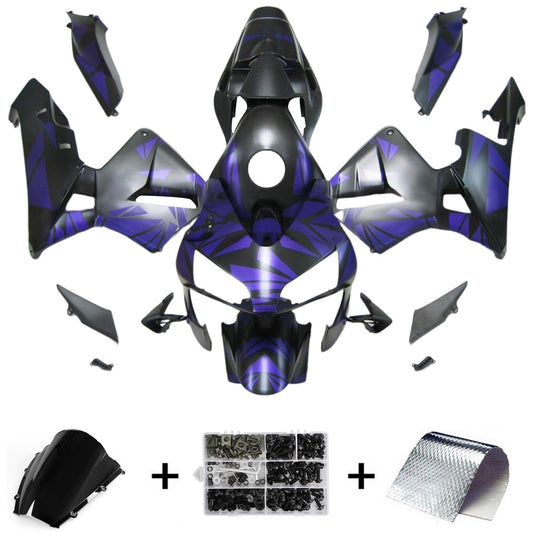 Kit carenatura per carrozzeria addominali di plastica per Honda CBR600RR 2003-2004 F5