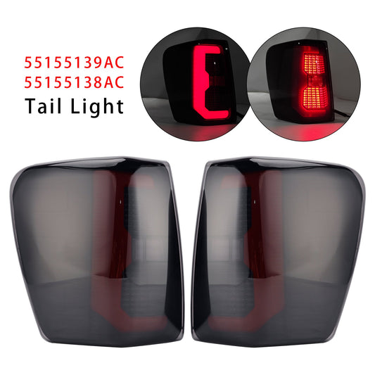 Fanali posteriori dei freni neri fumé Jeep Grand Cherokee 1999-2004 2 pezzi