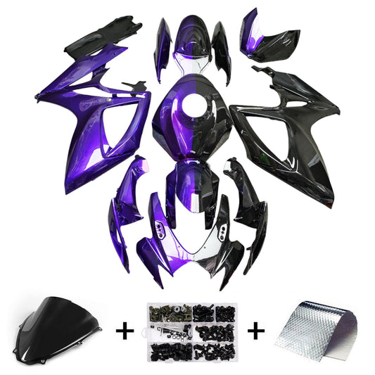 Kit carenatura iniezione plastica ABS per Suzuki GSXR 600/750 2006-2007 K6