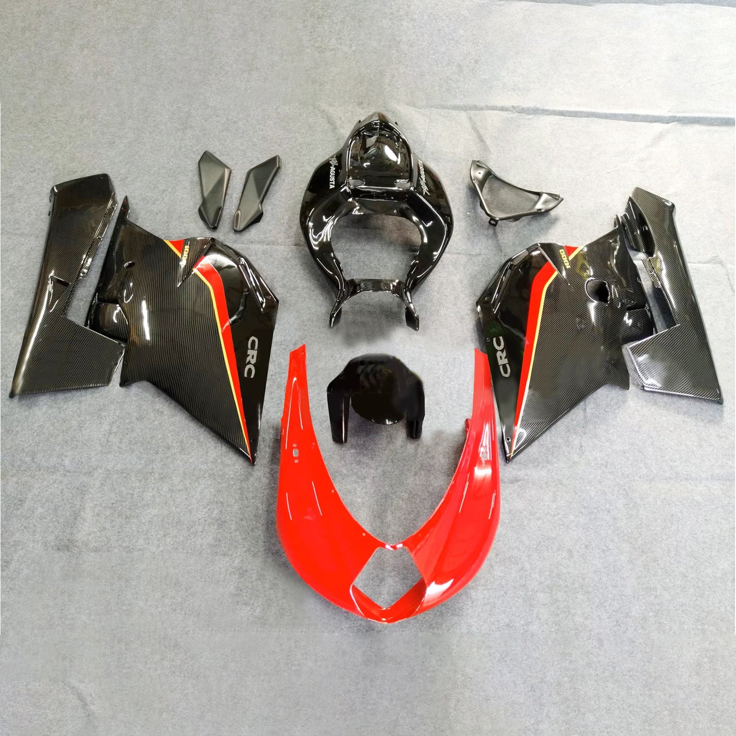 2005-2006 MV Agusta F4 1000 Iniezione Carenatura Kit Carrozzeria Plastica ABS