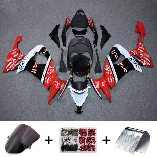 Kit carenatura iniezione in plastica ABS adatto per Kawasaki ZX10R 2008-2010