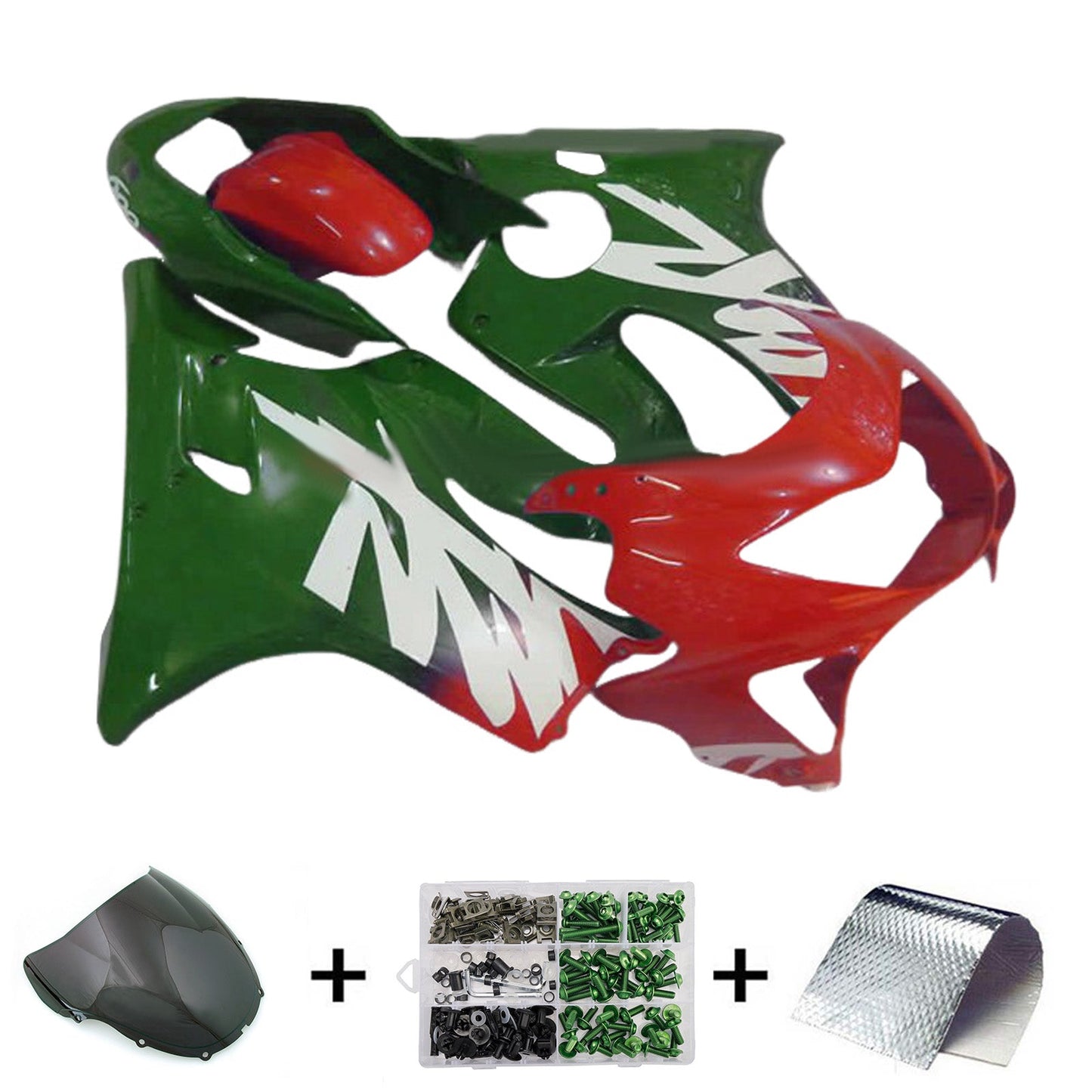 Kit carenatura iniezione plastica ABS per Honda CBR600 F4 1999-2000