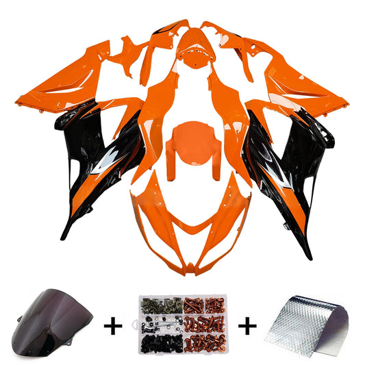 Kit carenatura iniezione in plastica ABS adatto per Kawasaki ZX6R 636 2013-2018