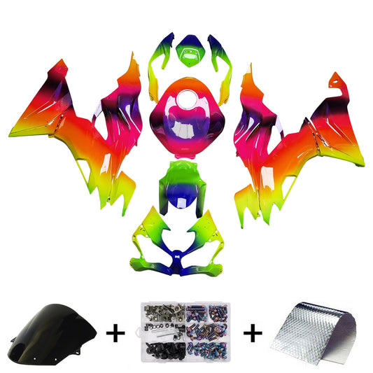 Kit carenatura iniezione in plastica ABS adatto per Kawasaki ZX6R 2019-2023