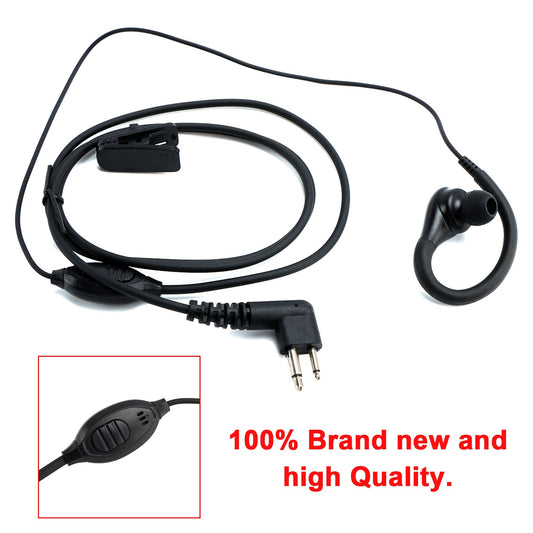 Cuffie con gancio auricolare K-030-626 per GP300 CP100 SP50+ PRO3150 P110 V468 EP350 DEP450