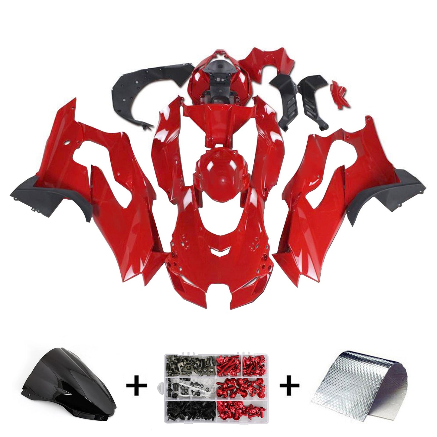 2021-2025 Kawasaki ZX-10R ZX10RR Kit carenatura iniezione Carrozzeria ABS