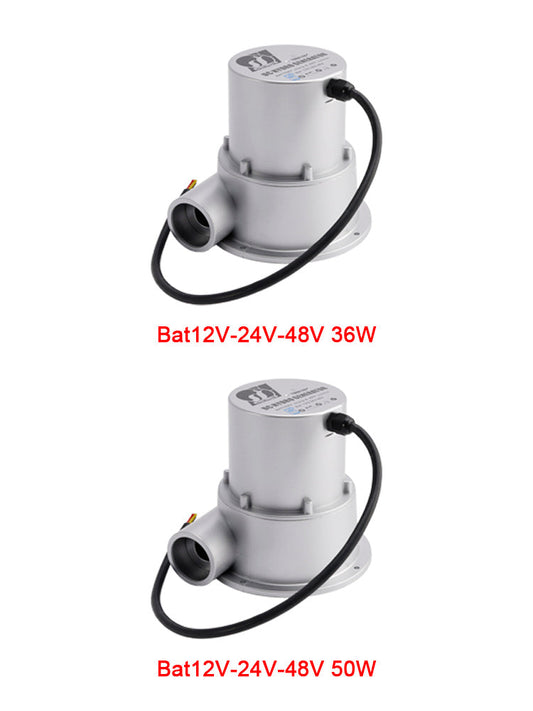 Generatore idroelettrico piccolo con turbina a flusso d'acqua 12/24/48 V, batteria 12 V-24 V-48 V, 36/50 W
