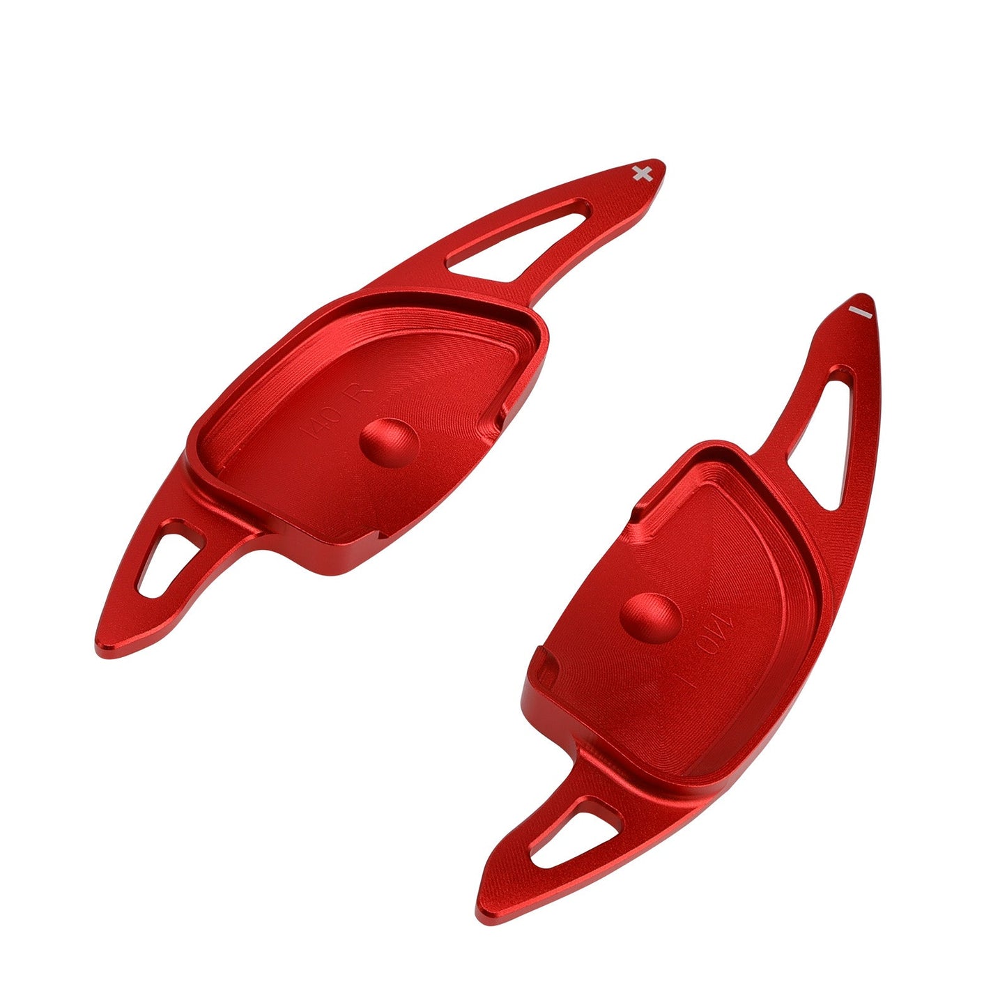 Palette del cambio al volante per Hyundai Ioniq 5 2021-23 in alluminio rosso