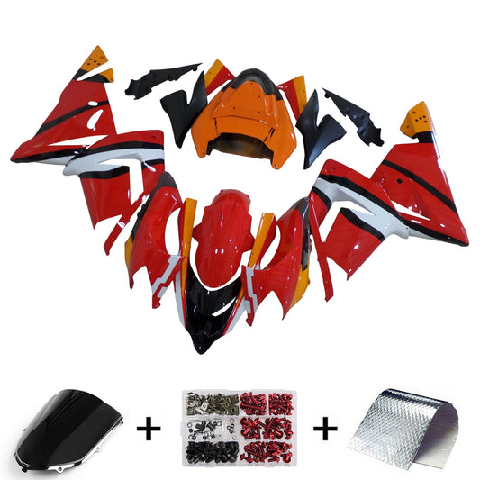 Kit carenatura iniezione in plastica ABS adatto per Kawasaki ZX10R 2004-2005