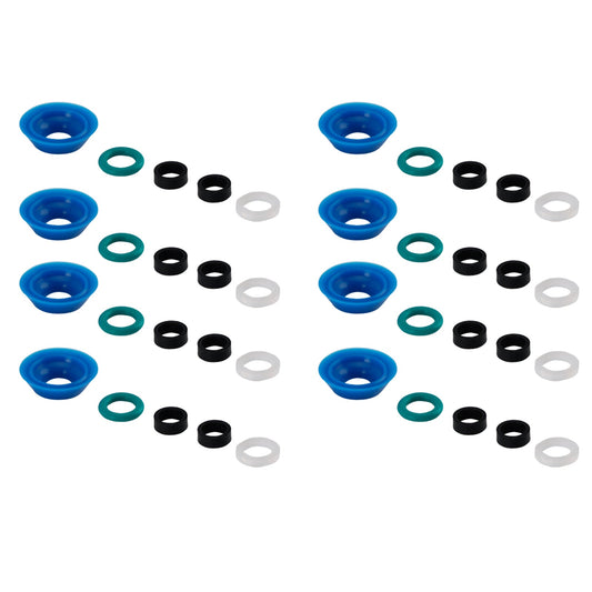 Kit O-ring per iniettore carburante adatto a Chevrolet Silverado 1500 2019-2019, compatibile con Camaro
