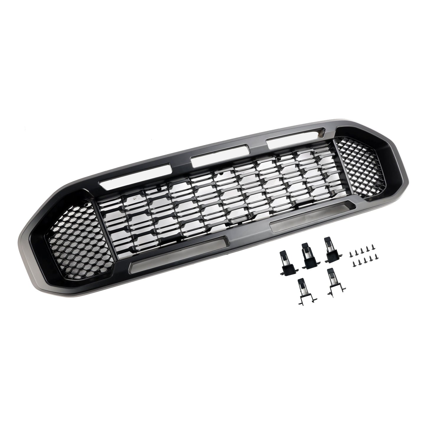 Griglia paraurti anteriore nera Ford Ranger T8 2019-2023