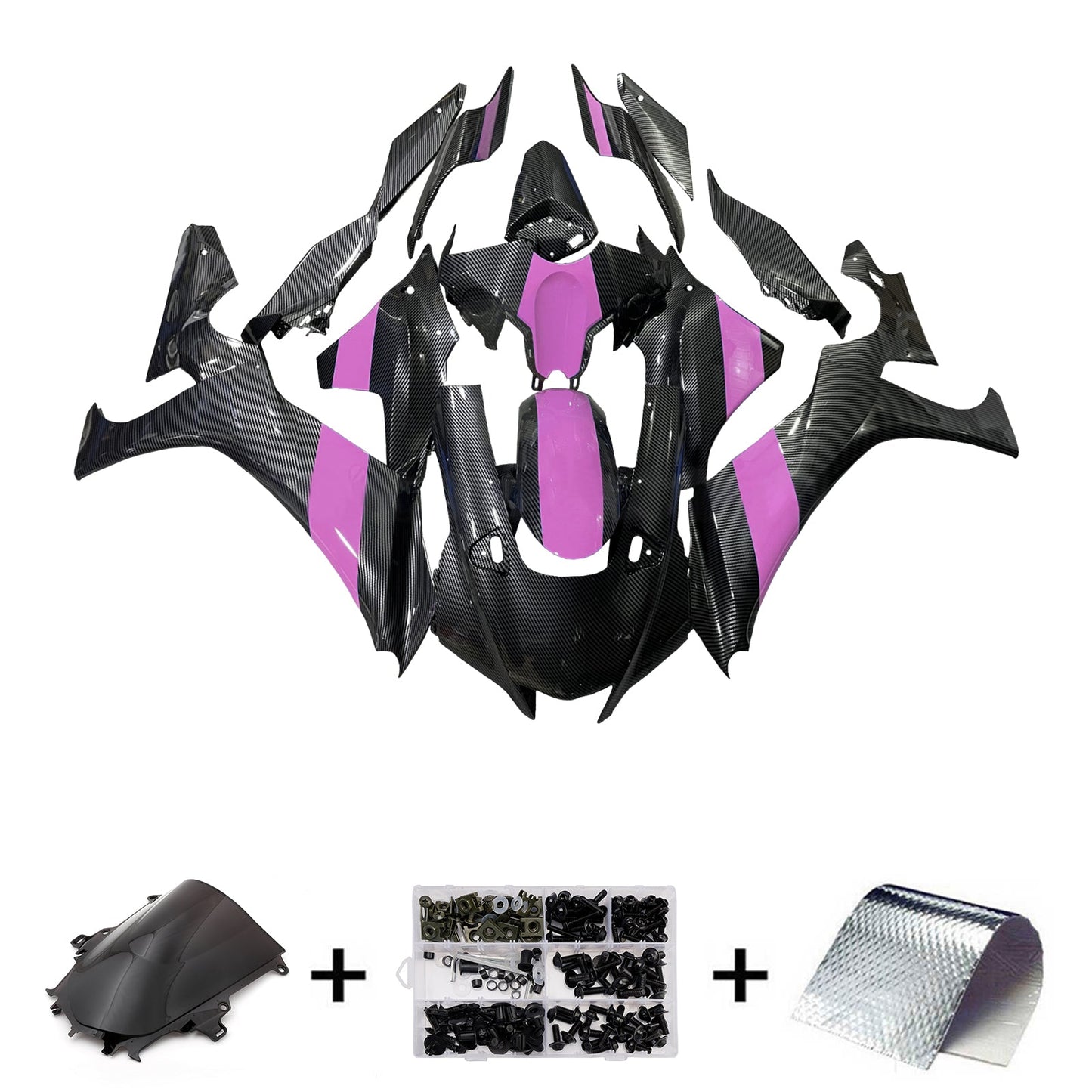 Kit carenatura iniezione in plastica ABS adatto per Yamaha YZF-R1 2020-2025