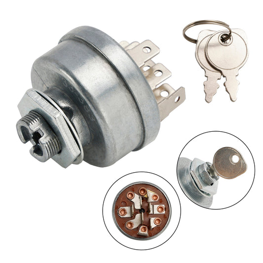 33-383 Commutatore Accensione Con Chiavi Compatibile Con Murray 092556 140301 7 Post