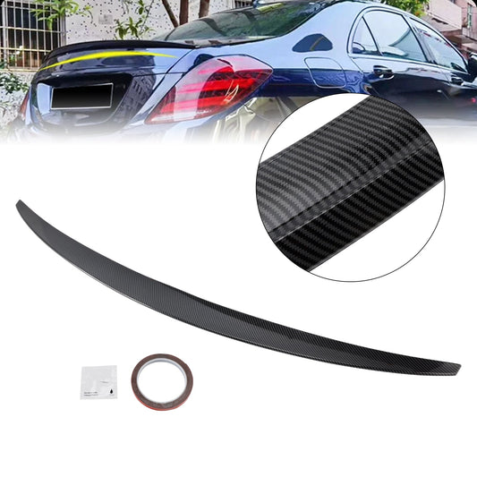 Spoiler posteriore in fibra di carbonio per Mercedes-Benz Classe S W222 2014-2020