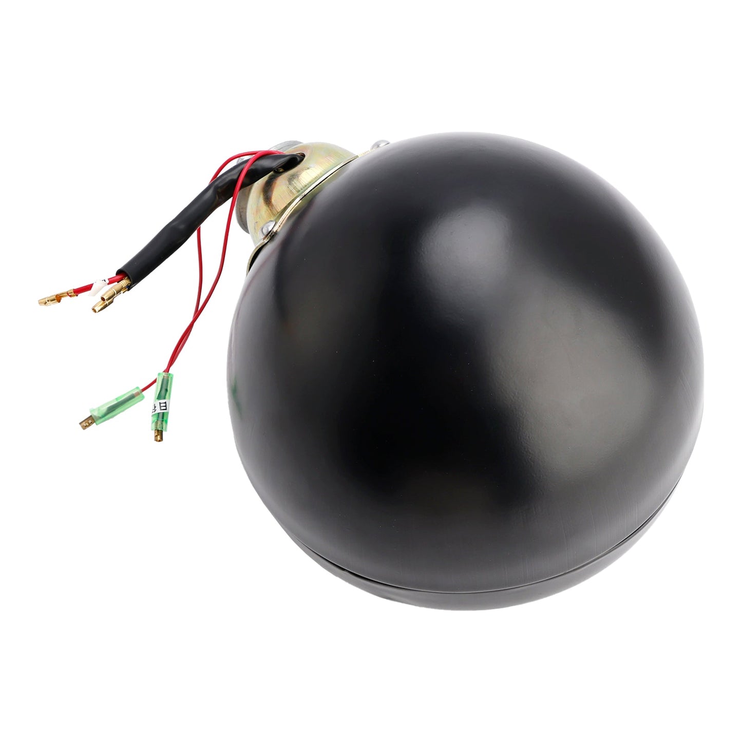 Lampada faro multifunzionale nera personalizzata n. 84 per Bobber Chopper Racer
