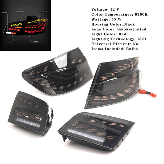 Gruppo ottico posteriore a LED fumé BMW Serie 5 5F10 F18 M5 L&R 2010-2016