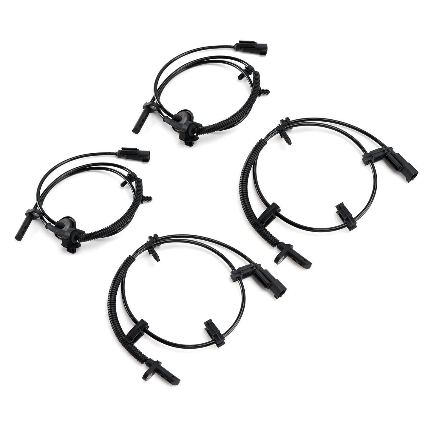 4 sensori di velocità ruota ABS anteriori e posteriori per Chevy Traverse 3.6L 2009-2017