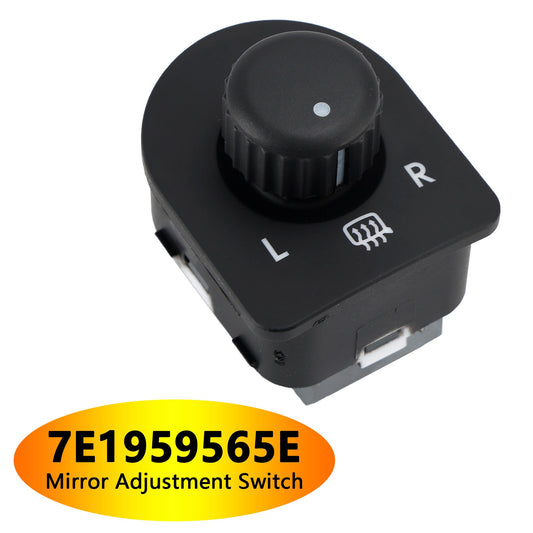 Interruttore di regolazione dello specchio per VW Transporter Caravelle T5 03-15 7E1959565E