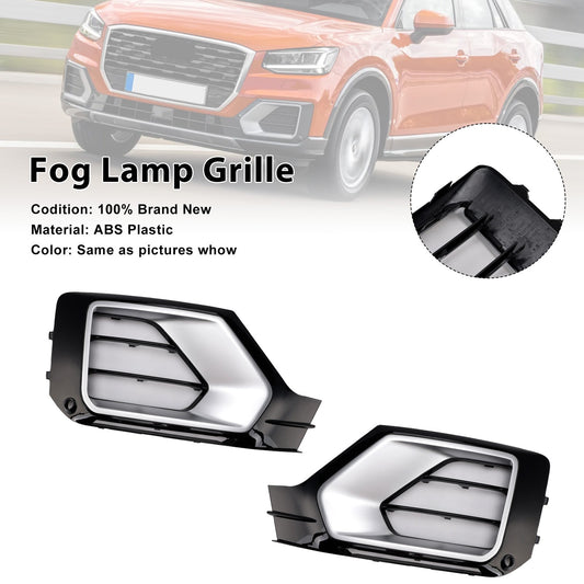 Griglia paraurti anteriore Audi Q2 2016-2020, 2 pezzi, griglia fendinebbia 81A807681G
