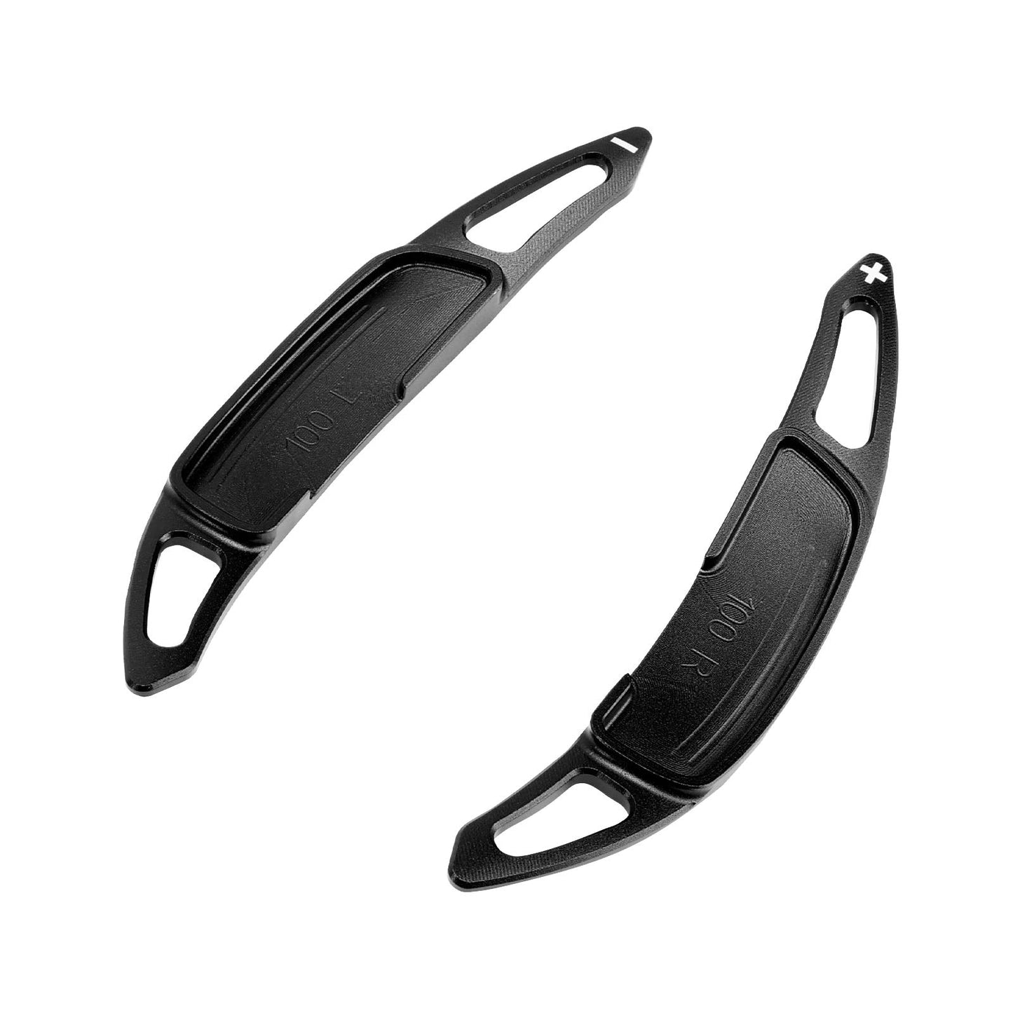 Palette del cambio al volante per Renault Arkana 2021-24 in alluminio nero
