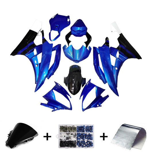 Kit carenatura iniezione plastica ABS per Yamaha YZFR6 YZF-R6 2006-2007