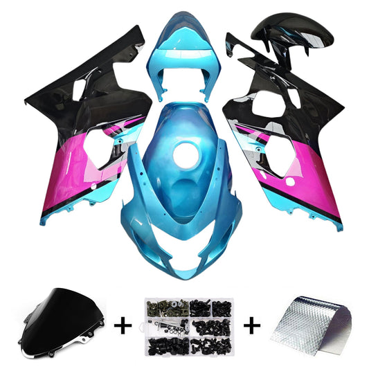 Kit carenatura iniezione plastica ABS per Suzuki GSXR 600/750 2004-2005 K4