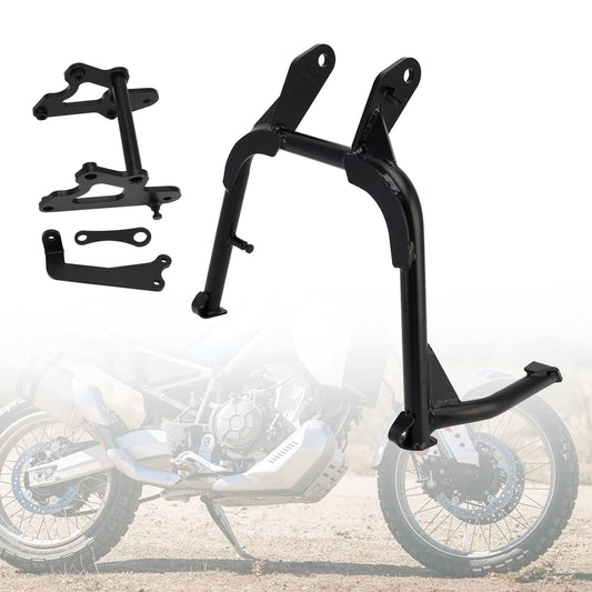 Cavalletto centrale per moto Aprilia Tuareg 660 del 2022, cavalletto centrale, cavalletto laterale