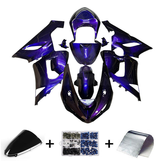 Kit carenatura iniezione in plastica ABS adatto per Kawasaki ZX6R 636 2005-2006