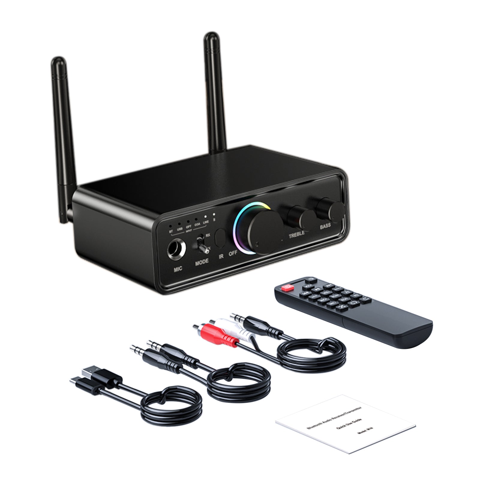 Ricevitore Audio Bluetooth 5.3 – Adattatore Per Altoparlanti E Auto Con Ingresso Aux, Chip Professionale