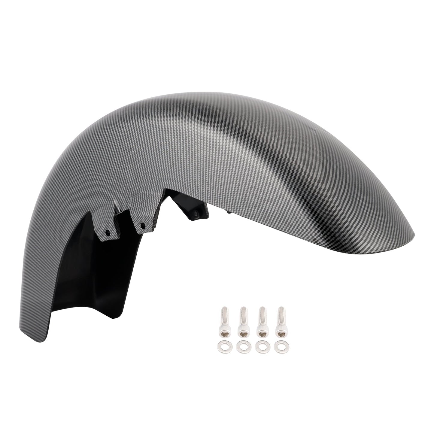 Parafango anteriore nero Harley-Davidson Touring Electra Glide Street Glide Road Glide Road King ABS 1989-2013