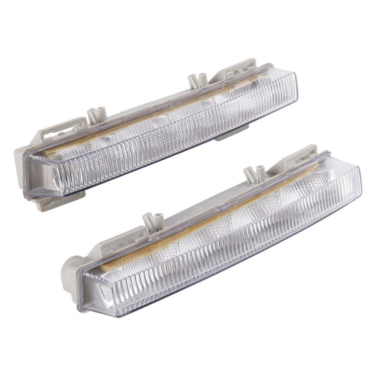 Coppia di luci diurne fendinebbia SX e DX per Mercedes Benz W166 Classe ML 2012-2015, modello specifico A0999065700 A0999065800