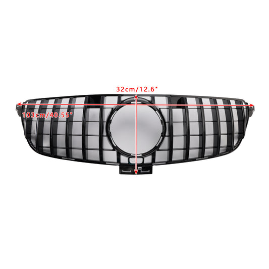 Per Mercedes Benz Classe GLE W166 2015-2018 GT Style Griglia per paraurti anteriore
