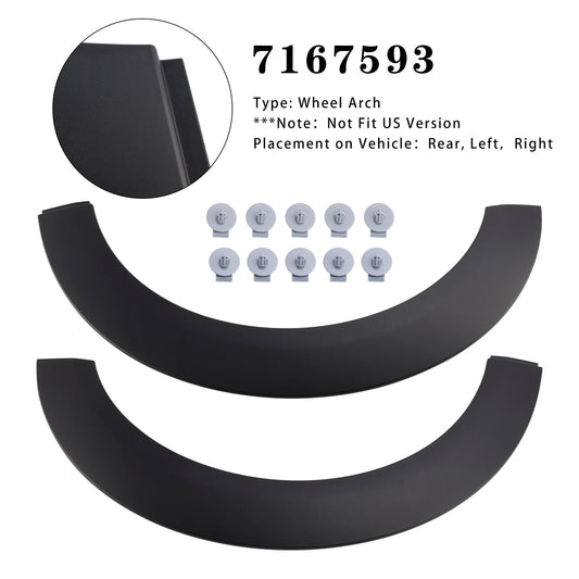 MINI R55 Coppia passaruota posteriori sinistro e destro 7167593 594