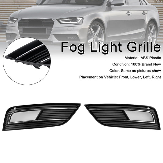 Griglia di copertura fendinebbia Audi A4 B8.5 S4 Style 2013-2015, paraurti standard